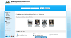 Desktop Screenshot of perkiomenvalleyhighschool.org