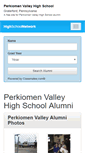 Mobile Screenshot of perkiomenvalleyhighschool.org